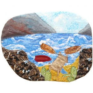 Boats at the Dock collage